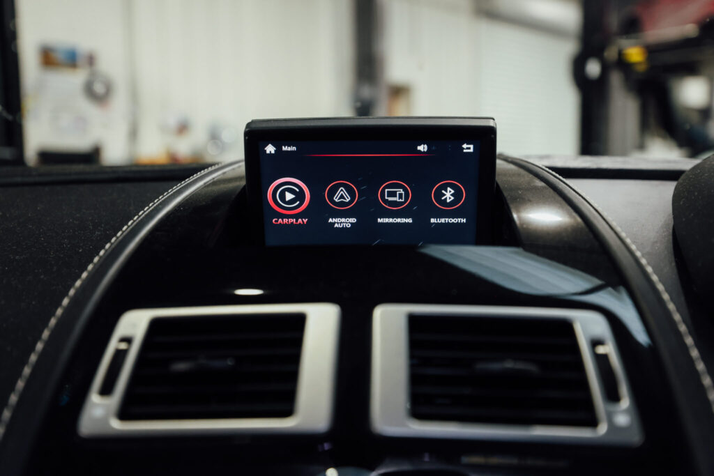 Aston Martin Infotainment Upgrade - Stratton Motor Company Aston Martin Infotainment Upgrade - Stratton Motor Company